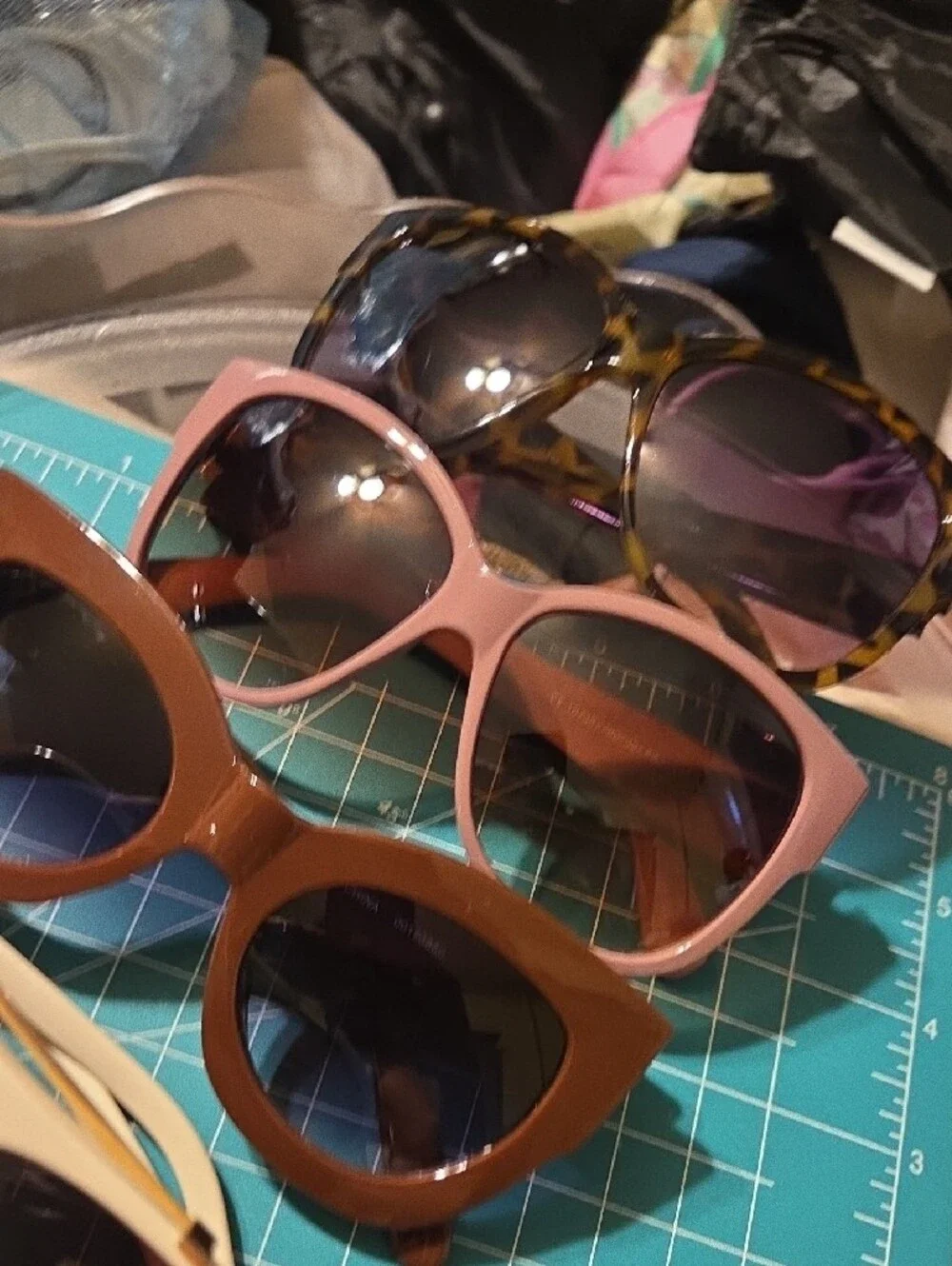 Franco Sarto Women's Sunglasses Set - Tortoise, Pink, Brown, Cream, Black